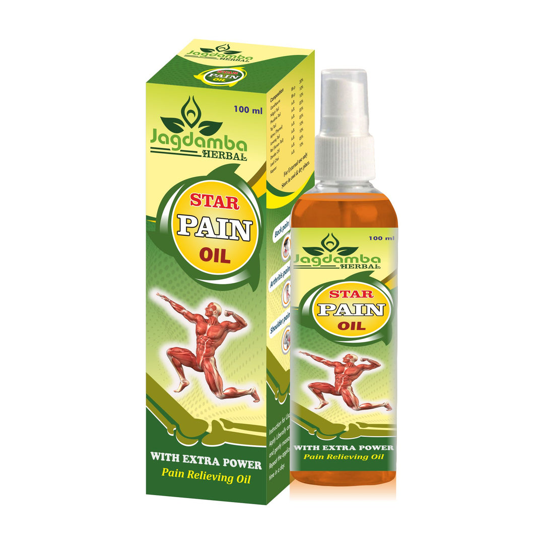 Star Ayurvedic Pain Relief Oil by Jagdamba Herbal