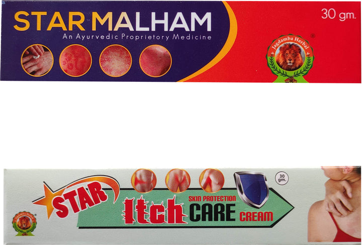 Star Malham & Star Itch Care Cream - Ultimate Skin Wellness Combo